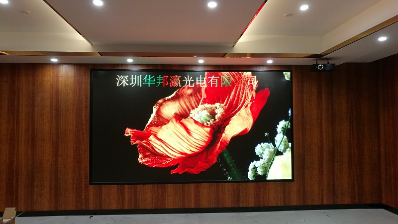 酒店室內P2.5led全彩屏