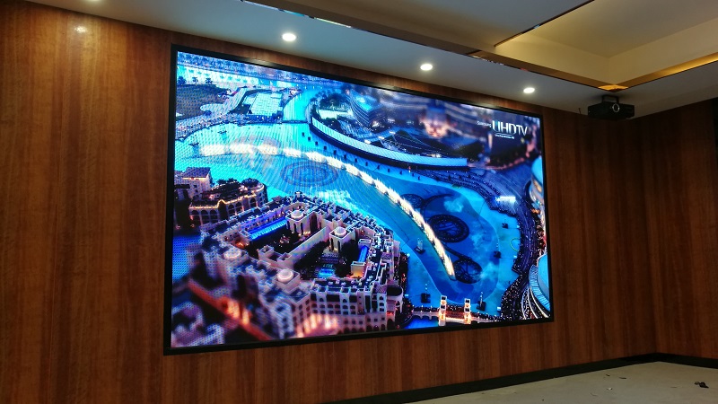 酒店室內P2.5led全彩屏