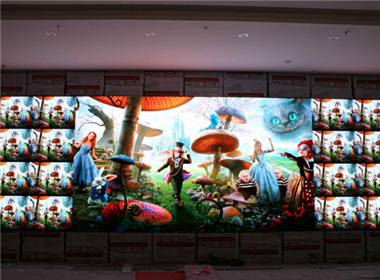 公安安防監控室內LED顯示屏案例